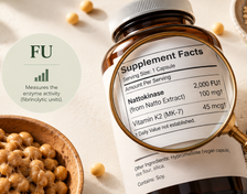 FU vs mg: How to Read a Nattokinase Supplement Label